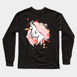 The Goat Chinese Zodiac Long Sleeve T-Shirt